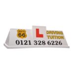 White "DSS Centre L" Roof Sign - Full Artwork