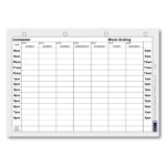 Instructor Booking Sheets