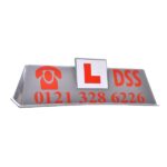 Silver "DSS Centre L" Roof Sign - Full Artwork