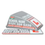 Silver MSA "DSS Aero" Roof Sign - Full Artwork